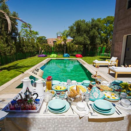 Villa Oasis Private Pool Secure Complex Marrakesh Buitenkant foto