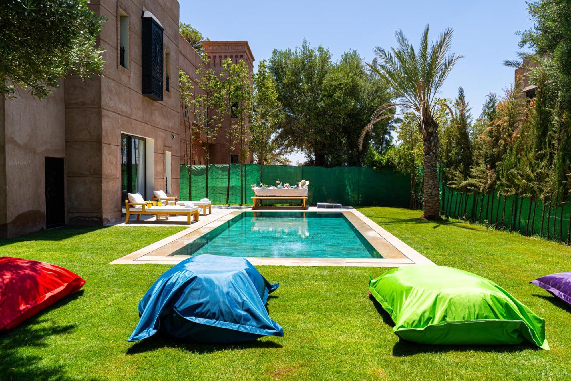 Villa Oasis Private Pool Secure Complex Marrakesh Buitenkant foto